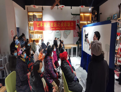 千年光影映今朝——东坡路社区皮影戏观赏活动侧记